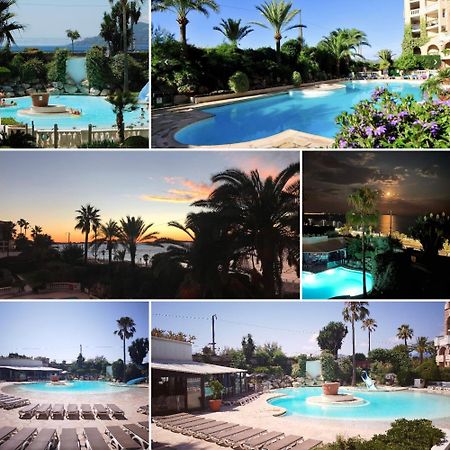 DORMIR A CANNES PIERRE ET VACANCES PISCINES A 50m DE LA PLAGE Extérieur photo