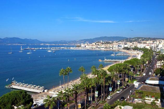 DORMIR A CANNES PIERRE ET VACANCES PISCINES A 50m DE LA PLAGE Extérieur photo
